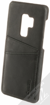 Krusell Sunne 2 Card Cover ochranný kryt z pravé kůže pro Samsung Galaxy S9 Plus černá (black)
