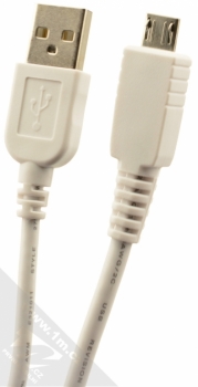 Lenovo CD-10 originální USB kabel s microUSB konektorem pro mobilní telefon, mobil, smartphone, tablet bílá (white)