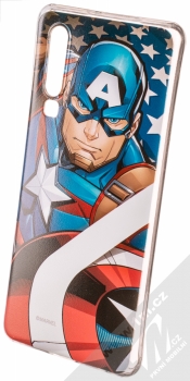 Marvel Kapitán Amerika 004 TPU ochranný silikonový kryt s motivem pro Huawei P30 vícebarevné (multicolored)