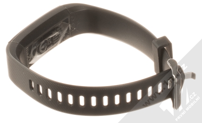 maXlife MXSB-200 chytrý fitness náramek se senzorem srdečního tepu černá (black) rozepnuté zezadu