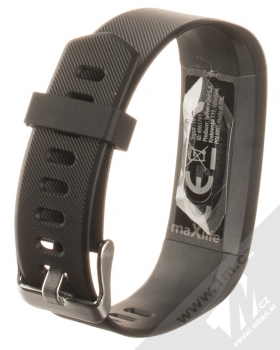 maXlife MXSB-200 chytrý fitness náramek se senzorem srdečního tepu černá (black) zezadu