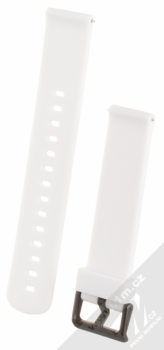 MiJobs Silicon Wrist Strap silikonový pásek na zápěstí pro Xiaomi Amazfit Bip bílá (white)