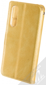 Molan Cano Issue Diary flipové pouzdro pro Huawei P30 zlatá (gold) zezadu