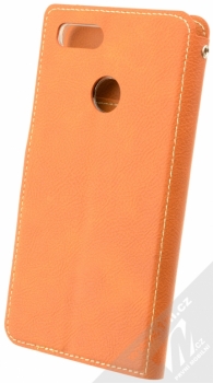 Molan Cano Issue Diary flipové pouzdro pro Xiaomi Mi A1 hnědá (brown) zezadu