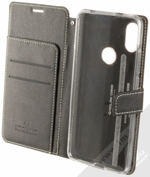 Molan Cano Issue Diary flipové pouzdro pro Xiaomi Redmi S2 černá (black) otevřené