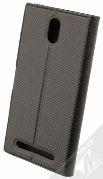 MyPhone BookCover flipové pouzdro pro MyPhone Fun 5 černá (black) zezadu