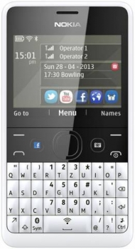 Nokia Asha 210 Dual SIM white