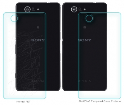 Nillkin Amazing H ochranná fólie z tvrzeného skla proti prasknutí pro Sony Xperia Z3 Compact - Zadní část