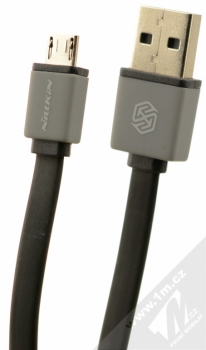 Nillkin Mini Cable plochý USB kabel s microUSB konektorem pro mobilní telefon, mobil, smartphone, tablet černá (black)
