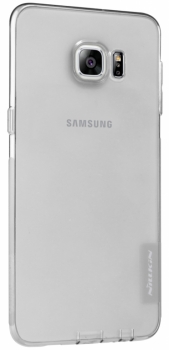 Nillkin Nature TPU tenký gelový kryt pro Samsung Galaxy S6 Edge+ šedá (transparent grey)