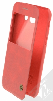 Nillkin Qin flipové pouzdro pro Samsung Galaxy A5 (2017) červená (red)