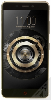 NUBIA N1 3GB/64GB černá zlatá (black gold) zepředu