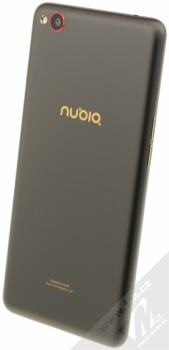 NUBIA N2 4GB/64GB černá zlatá (black gold) šikmo zezadu
