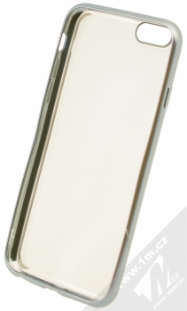 Puro Metal Duo pouzdro psaníčko a ochranný kryt pro Apple iPhone 6, iPhone 6S stříbrná (silver) kryt zepředu