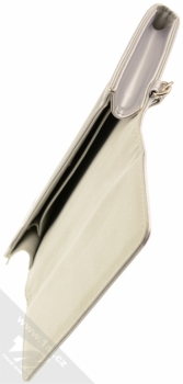 Puro Metal Duo pouzdro psaníčko a ochranný kryt pro Apple iPhone 6, iPhone 6S stříbrná (silver) pouzdro vnitřek