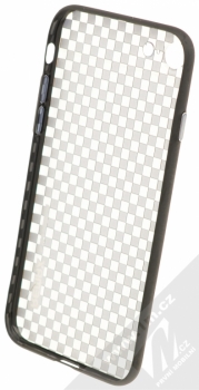 Remax Gentleman ochranný kryt pro Apple iPhone 7 černá kostkovaná (grid) zepředu