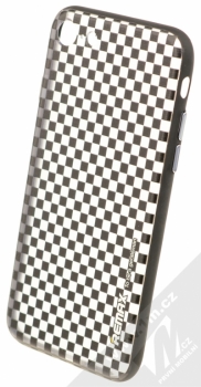 Remax Gentleman ochranný kryt pro Apple iPhone 7 černá kostkovaná (grid)
