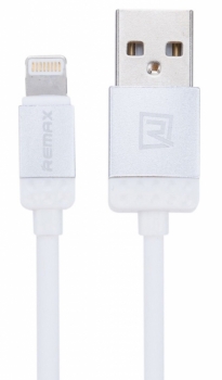 Remax Lovely designový USB kabel s Apple Lightning konektorem pro Apple iPhone, iPad, iPod stříbrná (silver)
