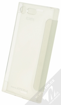 Roxfit Pro-2 Book Case flipové pouzdro pro Sony Xperia X Compact (PRO5168FC) bílá (frosted clear) zezadu