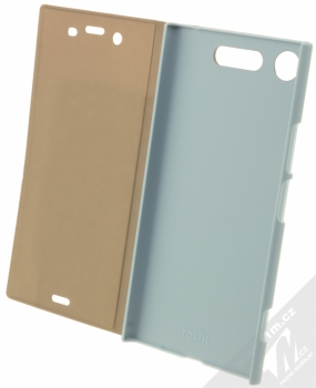 Roxfit Standing Touch Book Case flipové pouzdro pro Sony Xperia XZ1 (PST5175BL) modrá (moon blue) otevřené