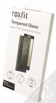 Roxfit Tempered Glass ochranné tvrzené sklo na kompletní displej pro Sony Xperia XZ1 Compact (TMP2176CB) černá (black) krabička