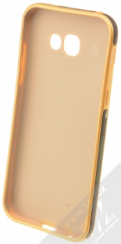 Sligo Army maskovaný TPU ochranný kryt pro Samsung Galaxy A5 (2017) zelená hnědá zlatá (green brown gold) zepředu