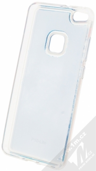 Sligo Liquid Glitter Mandala ochranný kryt s přesýpacím efektem třpytek pro Huawei P10 Lite modrá (blue) zepředu