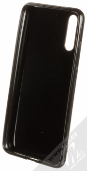 Sligo Magic TPU ochranný kryt s flitry pro Huawei P20 černá (black) zepředu
