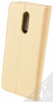 Sligo Smart Magnet flipové pouzdro pro Lenovo K6 Note zlatá (gold) zezadu