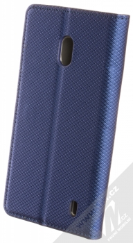 Sligo Smart Magnet flipové pouzdro pro Nokia 2.2 tmavě modrá (dark blue) zezadu