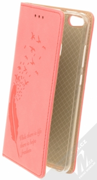 Sligo Smart Stamp Life flipové pouzdro pro Huawei P10 Lite růžová (pink)