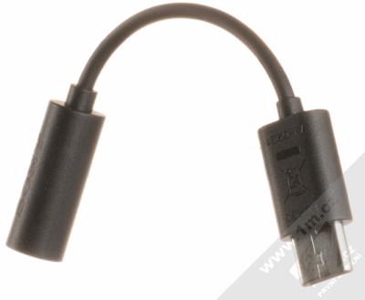 Sony EC260 originální adaptér z USB Type-C na jack 3,5mm černá (black)