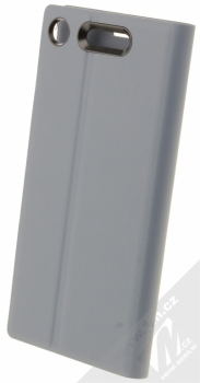 Sony SCSG50 Style Cover Stand originální flipové pouzdro pro Sony Xperia XZ1 modrá (moon blue) zezadu
