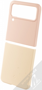 Spigen Air Skin ochranný kryt pro Samsung Galaxy Z Flip4 béžová světle růžová (cotton pink)