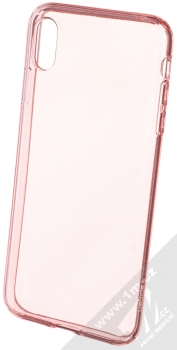 Spigen Liquid Crystal Glitter třpytivý ochranný kryt pro Apple iPhone XS Max růžová průhledná (rose crystal)