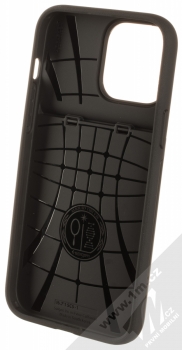 Spigen Slim Armor CS odolný ochranný kryt s kapsičkou pro Apple iPhone 13 Pro Max černá (black) zepředu