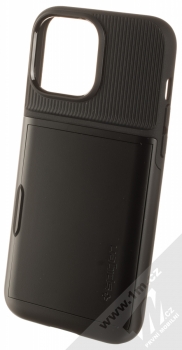 Spigen Slim Armor CS odolný ochranný kryt s kapsičkou pro Apple iPhone 13 Pro Max černá (black)