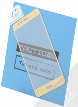 Tactical Tempered Glass ochranné tvrzené sklo na kompletní displej pro Huawei P10 Lite zlatá (gold)