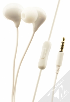 USAMS EP-9 sluchátka s mikrofonem a ovladačem bílá (white)