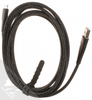 USAMS U41 Braided USB kabel délky 3 metry s microUSB konektorem černá (black) komplet