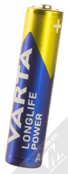 Varta Longlife Power mikrotužkové baterie AAA LR03 10ks modrá žlutá (blue yellow) detail