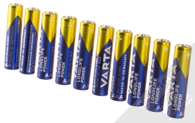 Varta Longlife Power mikrotužkové baterie AAA LR03 10ks modrá žlutá (blue yellow)
