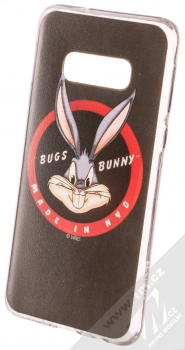 Warner Bros Looney Tunes Bugs Bunny 006 TPU ochranný silikonový kryt s motivem pro Samsung Galaxy S10e černá (black)