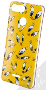 Warner Bros Looney Tunes Tweety 006 TPU ochranný silikonový kryt s motivem pro Xiaomi Redmi 6 žlutá (yellow)