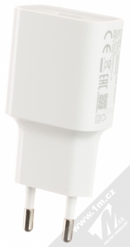 Xiaomi MDY-08-EO originální nabíječka do sítě s USB výstupem 2A a originální USB kabel s microUSB konektorem bílá (white) nabíječka