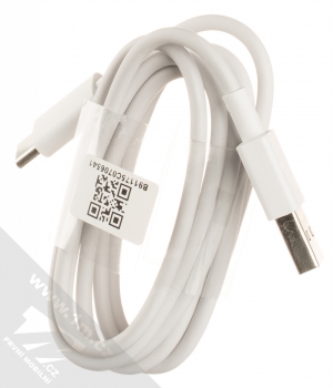 Xiaomi MDY-11-EP originální nabíječka do sítě s USB výstupem 22,5W a originální USB kabel s USB Type-C konektorem bílá (white) USB kabel komplet