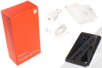 Xiaomi Redmi Note 6 Pro 3GB/32GB modrá (blue) balení