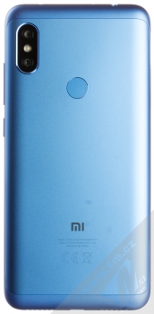 Xiaomi Redmi Note 6 Pro 3GB/32GB modrá (blue) zezadu