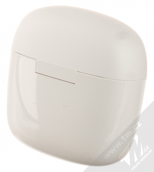 XO X23 TWS Bluetooth stereo sluchátka bílá (white) nabíjecí pouzdro zezadu
