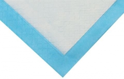 1Mcz Absorpční podložky 60 x 45cm 50 ks bílá modrá (white blue)